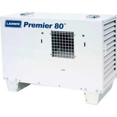 L.B. WHITE L.B. White® Portable Gas Heater Premier 80000 BTU, LPG/NG Premier 80 DF 2.0